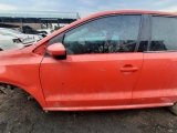 VOLKSWAGEN POLO 1.2 TSI 81KW 6R 5 DOOR HATCHBACK 2009-2016 DOOR BARE (FRONT PASSENGER SIDE) RED  2009,2010,2011,2012,2013,2014,2015,2016Volkswagen Polo Gp 1.2 Tsi Highline (81kw) 6r 5 Door Hatchback 2009-2016 Door Bare (front Passenger Side) Red       POOR