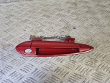 Fiat Grande Punto Dynamics Sport 16v E4 4 Dohc Hatchback 3 Door 2005-2011 Door Handle Exterior (front Driver Side) Red  2005,2006,2007,2008,2009,2010,2011FIAT GRANDE PUNTO DOOR HANDLE EXTERIOR FRONT DRIVER SIDE 2007      USED