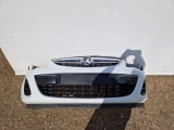 Vauxhall Corsa S Cdti Ecoflex E5 4 Dohc Hatchback 2006-2014 Bumper (front) White Z474  2006,2007,2008,2009,2010,2011,2012,2013,2014VAUXHALL CORSA D FRONT BUMPER FACE LIFT 2011      Used