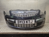 Vauxhall Corsa Exclusive Air Conditioning E5 4 Dohc Hatchback 5 Doors 2009-2014 Bumper (front) Black  2009,2010,2011,2012,2013,2014VAUXHALL CORSA D FRONT BUMPER FACE LIFT PAINT CODE Z22C 2013      USED