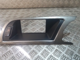 Audi A5 S5 V8 4.2 Caua Coupe 2007-2012 HEATER SURROUND TRIM 8T2857185F 2007,2008,2009,2010,2011,2012Audi A5 S5 2007-2012 FRONT DASHBOARD DISPLAY SURROUND TRIM PANEL 8T2857185F 8T2857185F     GOOD