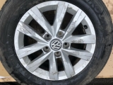 VW Transporter 2010-2018 ALLOY WHEEL - SINGLE  2010,2011,2012,2013,2014,2015,2016,2017,2018VW Transporter T6 2015 - 2018 16 inch Alloy Wheel 5 Stud Clayton 7E0601025N       Used