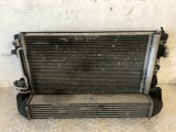 SKODA FABIA 2008-2014 1200 CC - 1600 CC INTERCOOLER  2008,2009,2010,2011,2012,2013,2014SKODA Fabia VRS 2008 - 2014 1.4 TSi Auto Radiator AC Fans Intercooler Pack      Used