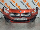 2017-2023 BMW X2 F39 FRONT BUMPER COMPLETE WITH GRILLS  2017,2018,2019,2020,2021,2022,20232017-2023 BMW X2 F39 SPORT FRONT BUMPER COMPLETE WITH GRILLS ORANGE      Used