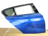 Bmw 118 D M Sport Hatchback F20 2011-2015 DOOR BARE (REAR DRIVER SIDE) Blue  2011,2012,2013,2014,2015Bmw 118 D M Sport Hatchback F20 2015 DOOR BARE REAR DRIVER SIDE Blue B45      GOOD