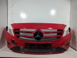 Mercedes A-class W176 A180 Cdi Hatchback 5 Door 2012-2018 BUMPER (FRONT) Red  2012,2013,2014,2015,2016,2017,2018Mercedes A-class W176 A180 Cdi 2012-2018 Bumper (front) JUPITAR RED - 589 O5      GOOD