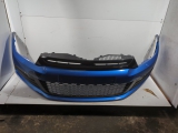 VOLKSWAGEN Scirocco Mk3 Tdi Coupe 3 Door 2008-2017 BUMPER (FRONT) Blue  2008,2009,2010,2011,2012,2013,2014,2015,2016,2017Volkswagen Scirocco Mk3 2008-2017 Bumper (front) RISING BLUE METALLIC LR5Z O21      GOOD