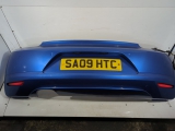 VOLKSWAGEN Scirocco Mk3 Tdi Coupe 3 Door 2008-2017 BUMPER (REAR) Blue  2008,2009,2010,2011,2012,2013,2014,2015,2016,2017Volkswagen Scirocco Mk3 2008-2017 Bumper (rear) RISING BLUE METALLIC LR5Z O21      GOOD