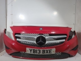 Mercedes A-class W176 A200 Cdi Hatchback 5 Door 2012-2018 BUMPER (FRONT) Red  2012,2013,2014,2015,2016,2017,2018Mercedes A-class W176 A200 5 Door 2012-2018 Bumper (front) JUPITAR RED - 589 O36      GOOD