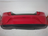 Seat Ibiza Mk4 Hatchback 3 Door 2010-2012 BUMPER (REAR) Red  2010,2011,2012Seat Ibiza Mk4 Bumper rear Hatchback 3 Door 2010-2012 G77      WORN