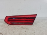 Bmw F30 3 Series M Sport Saloon 4 Door 2015-2018 REAR/TAIL LIGHT ON TAILGATE (DRIVERS SIDE)  2015,2016,2017,2018Bmw F30 M Sport 2015-2018 Rear Light On Tailgate drivers Side CRACKED M92      POOR