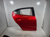 Mazda 3 Sport Nav Hatchback 5 Door 2013-2019 DOOR BARE (REAR DRIVER SIDE) Red  2013,2014,2015,2016,2017,2018,2019Mazda 3 Sport Nav Hatchback 5 Door 2013-2019 Door Bare rear Driver Side M59      GOOD