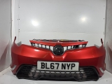 Mg 3 Form Vti-tech Hatchback 5 Door 2013-2018 BUMPER (FRONT) Red  2013,2014,2015,2016,2017,2018Mg 3 Form Vti-tech Hatchback 5 Door 2013-2018 Bumper (front) Red O32      GOOD