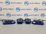Bmw M5 5 Series E5 8 Dohc 2011-2016 BRAKE CALIPER KIT 2011,2012,2013,2014,2015,2016BMW M5 SERIES COMPLETE BRAKE CALIPER SET MSPORT BLUE F10 F06 F12 F13      GOOD