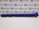 Bmw M6 6 Series Gran Coupe E5 8 Dohc Coupe 4 Door 2013-2018 SIDE SKIRT (PASSENGER SIDE) Blue  2013,2014,2015,2016,2017,2018BMW 6 SERIES F06 M SPORT SIDE SKIRT LEFT PASSENGER BLUE B51      GOOD