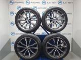 Bmw X3 M Competition Auto Estate 5 Door 2019-2023 ALLOY WHEELS - SET 8010268 8010269 2019,2020,2021,2022,2023BMW 699M GENUINE OEM ALLOY WHEELS AND GOOD TYRES G01 G02 F97 F98 8010268  8010268 8010269     GOOD