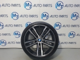 Bmw 335d Xdrive M Sport Auto Estate 5 Door 2013-2019 ALLOY WHEEL - SINGLE 8097245 2013,2014,2015,2016,2017,2018,2019BMW 704M GENUINE OEM REAR ALLOY WHEEL WITH TYRE 8097245 8097245     Used