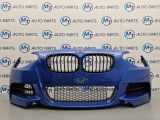 Bmw M135 1 Seriesi E6 6 Dohc Hatchback 3 Door 2011-2015 BUMPER (FRONT) Blue F21 BLUE 2011,2012,2013,2014,2015BMW 1 SERIES PRE LCI COMPLETE M SPORT FRONT BUMPER WITH WASHER BLUE B45 F20 F21 F21 BLUE     GOOD