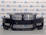 Bmw M5 5 Series E5 8 Dohc Saloon 4 Door 2011-2016 BUMPER (FRONT) Black F10 FRONT BLACK 2011,2012,2013,2014,2015,2016BMW M5 SERIES PRE LCI COMPLETE FRONT BUMPER F10 DAMAGED BLACK 475 F10 FRONT BLACK     WORN