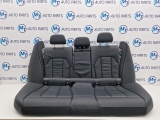 Bmw 330 3 Series M Sport Phev E6 4 Dohc 2019-2023 Rear Row Seat Set 2019,2020,2021,2022,2023BMW 3 SERIES LEATHER VERNASCA BLACK BLUE STITCH REAR SEAT SET G20      VERY GOOD