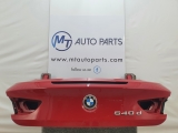 Bmw F13 640d M Sport Auto 2011-2017 Tailgate boot lid trunk 2011,2012,2013,2014,2015,2016,2017BMW 6 SERIES TAILGATE TRUNK/BOOTLID F13 RED 405       VERY GOOD