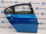 Bmw M3 3 Series Competition Package E6 6 Dohc 2016-2018 COMPLETE DOOR (REAR DRIVER SIDE) 2016,2017,2018BMW 3 SERIES COMPLETE REAR DOOR RIGHT DRIVER SIDE BLUE C16 F30 F80      GOOD