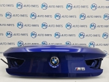 Bmw M6 6 Series Gran Coupe E5 8 Dohc Coupe 4 Door 2013-2018 4395 BOOTLID  2013,2014,2015,2016,2017,2018BMW 6 SERIES TAILGATE BOOT LID BLUE B51 F06       WORN