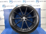 Bmw F97 X3m Estate 5 Door 2019-2023 Alloy Wheel - Single  2019,2020,2021,2022,2023ISPIRI FFR1 REAR ALLOY WHEEL IN BLACK WITH TYRE 3MM REMOVED FROM BMW X3 F97      GOOD