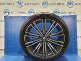 Bmw 320 3 Seriesd M Sport E6 4 Dohc Saloon 4 Door 2018-2023 ALLOY WHEEL - SINGLE 8089890 2018,2019,2020,2021,2022,2023BMW 790M GENUINE OEM FRONT ALLOY WHEEL AND TYRE 3 SERIES G20 G21 8089890 BUCKLED 8089890     POOR
