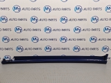 BMW X3 SERIES SIDE SKIRT LEFT PASSENGER SIDE MSPORT BLUE C1M G01 G02 Bmw X3 Xdrive20d M Sport E6 4 Dohc Estate 5 Door 2017-2020 SIDE SKIRT (PASSENGER SIDE) Blue 2017,2018,2019,2020BMW X3 SERIES SIDE SKIRT LEFT PASSENGER SIDE MSPORT BLUE C1M G01 G02 GOOD
