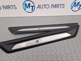 Bmw M135 1 Seriesi E6 6 Dohc 2012-2015 DOOR SILL TRIMS FRONT 2012,2013,2014,2015BMW M135I DOOR SILL TRIM FRONT DOOR SET F20      Used