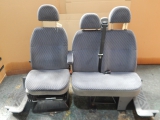 Ford Transit Mk6 Bus 02-06 SEAT SET OF  2002,2003,2004,2005,2006Ford Transit Tourneo Mk6 Bus 02-06 SET OF FRONT SEATS WITH BASE AND SIDE STEP       GOOD
