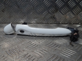 Renault Scenic Mk3 5dr 09-16 DOOR HANDLE EXTERIOR DRIVER FRONT White  2009,2010,2011,2012,2013,2014,2015,2016      GOOD