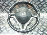 Honda Civic Mk8 Hatch 5dr 05-11 STEERING WHEEL  2005,2006,2007,2008,2009,2010,2011Honda Civic Mk8 Hatch 5dr 05-11 STEERING WHEEL       GOOD