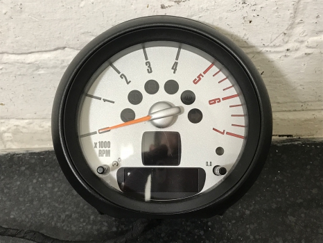 MINI REV COUNTER TACHOMETER GAUGE COOPER ONE R55 R56 R57 R58 R59 R61  REF YF11