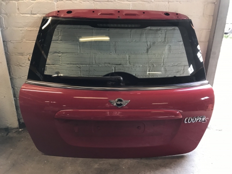 MINI TAILGATE HATCH BOOT LID CHILLI RED R56 COOPER S JCW REF OS