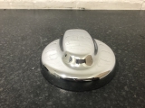 MINI HATCH COOPER S E4 4 DOHC HATCHBACK 3 DOOR 2006-2010 FUEL/PETROL FLAP SILVER  2006,2007,2008,2009,2010MINI CHROME FUEL CAP COVER R56 R57 R58 COOPER S JCW REF LJ56      GOOD