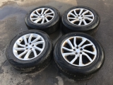 LAND ROVER DISCOVERY TD5 GS 7STR E3 5 SOHC ESTATE 5 DOOR 2015-2019 ALLOY WHEELS - SET  2015,2016,2017,2018,2019ALLOY WHEELS DISCOVERY SPORT L550 GOOD TYRES 235 60 18 REF OV67      GOOD