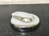 MINI HATCH COOPER S E4 4 DOHC HATCHBACK 3 DOOR 2006-2010 FUEL/PETROL FLAP GREY  2006,2007,2008,2009,2010MINI CHROME FUEL CAP COVER R56 R57 ONE COOPER S JCW REF OS1      GOOD