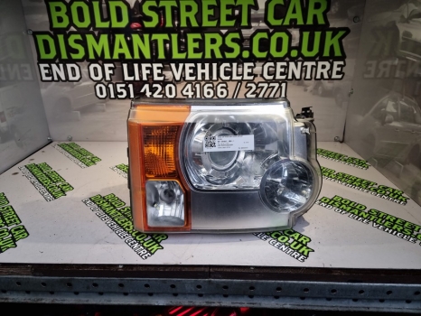 Land Rover Discovery Body Style 2004-2009 Headlight/headlamp Xenon (driver Side) xbc500102 2004,2005,2006,2007,2008,2009Land Rover Discovery 3 04-09 Headlight/headlamp Xenon (driver Side) xbc500102 xbc500102     Used