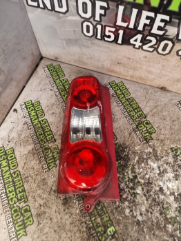 Peugeot Partner Hdi Se L1 625 E4 4 Dohc Panel Van 2008-2010 REAR/TAIL LIGHT ON BODY (PASSENGER SIDE)  2008,2009,2010Peugeot Partner Hdi Se L1 625 E4 4 Dohc Panel Van 2008-2010 Rear/tail Light On Body (passenger Side)      Used