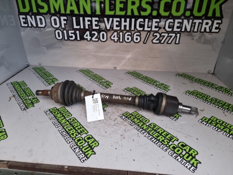Peugeot 3008 Exclusive Body Style 2008-2016 1.6 Driveshaft - Passenger Front (abs)  2008,2009,2010,2011,2012,2013,2014,2015,2016Peugeot 3008 2008-2016 1.6 Perol Driveshaft - Passenger Front (abs)       Used