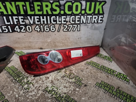 FORD Mk6 Fiesta facelift 3 DOOR HATCHBACK 2005-2008 REAR/TAIL LIGHT ON BODY ( DRIVERS SIDE) . 2005,2006,2007,2008FORD Mk6 Fiesta facelift  3 DOOR HATCHBACK 2005-2008 REAR/TAIL LIGHT ON BODY ( DRIVERS SIDE) . .     Used