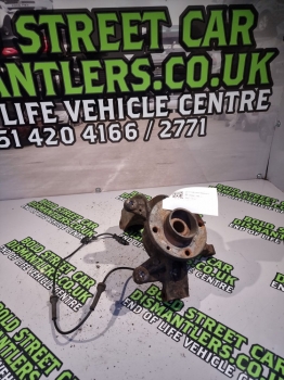 Renault Megane Body Style 2002-2009 1.6 HUB WITH ABS (FRONT PASSENGER SIDE)  2002,2003,2004,2005,2006,2007,2008,2009      Used