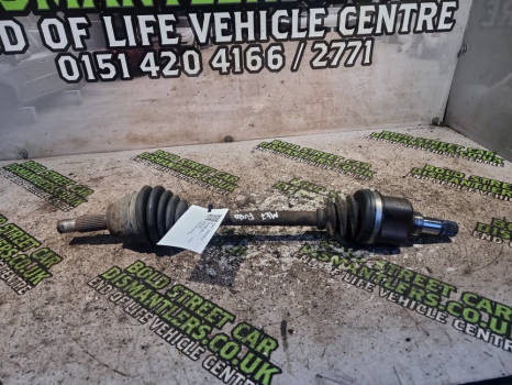 FORD Mk7 Fiesta 5SPD 3 DOOR HATCHBACK 2008-2017 1 DRIVESHAFT - PASSENGER FRONT (ABS)  2008,2009,2010,2011,2012,2013,2014,2015,2016,2017FORD Mk7 Fiesta 5SPD  3 DOOR HATCHBACK 2008-2017 1 DRIVESHAFT - PASSENGER FRONT (ABS)      Used