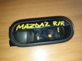 MAZDA 2 MK1 2007-2014 DOOR HANDLE - INTERIOR (REAR DRIVER SIDE)  2007,2008,2009,2010,2011,2012,2013,2014MAZDA 2 MK1  2007-2014 DOOR HANDLE - INTERIOR (REAR DRIVER SIDE)      GOOD