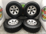 Nissan Patrol Y61 SVE TD 1997-2008 ALLOY WHEELS - SET 285/75/R16 BFGoodrich All-Terrain A/T All with ~10mm Tread 2804 1997,1998,1999,2000,2001,2002,2003,2004,2005,2006,2007,20082003 Nissan Patrol Y61 Alloy Wheel Set 285/75/R16 1997-2008 285/75/R16 BFGoodrich All-Terrain A/T All with ~10mm Tread  2804 ALLOYS , ALLOY WHEELS, MAGS, ALLOY, WHEELS TYRES, RIM, SPARE WHEEL     GOOD