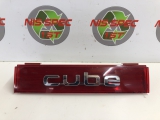 Nissan Cube Z12 2009-2012 Bumper Light Pair (rear) 2009,2010,2011,20122010 Nissan CUBE Z12 Rear Name Trim/ Display Light Panel  2009-2012 2554 REAR BUMPER LIGHTS    GOOD