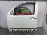 Nissan Navara D40 2005-2015 DOOR COMPLETE (FRONT PASSENGER SIDE) 2005,2006,2007,2008,2009,2010,2011,2012,2013,2014,20152010 Nissan Navara D40 Passenger Front Door Complete Arctic White 326 2005-2015 2795 DOOR     GOOD