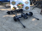 Nissan Patrol Y61 1998-2005 AXLES (FRONT & BACK) 1998,1999,2000,2001,2002,2003,2004,20052003 Nissan Patrol Y61 Front & Rear Axles Complete With Diff Lock 1998-2005 38500S7409 3830004J14 2804 AXLE    GOOD